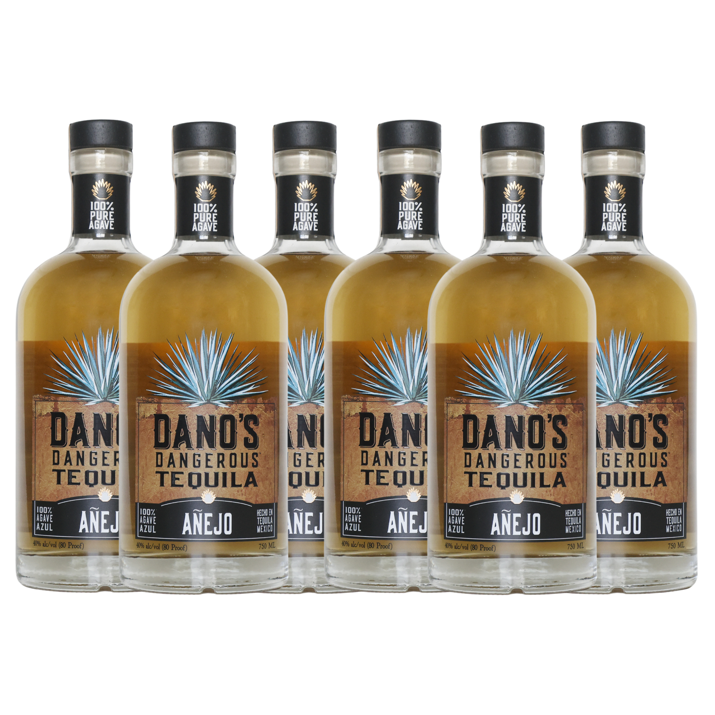 Dano's Añejo Party Pack - 6 Bottles