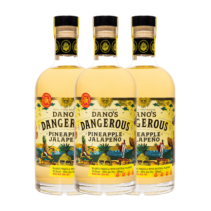 3 Bottle Bundle - Dano's Pineapple & Jalapeño Infusion