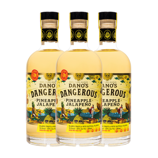 3 Bottle Bundle - Dano's Pineapple & Jalapeño Infusion